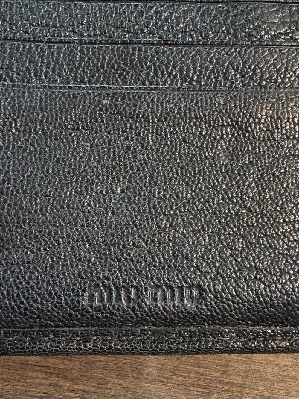 Miu Miu Madras Long Wallet with gold hardware, includes box, tissue paper, etc - Picture 12 of 13